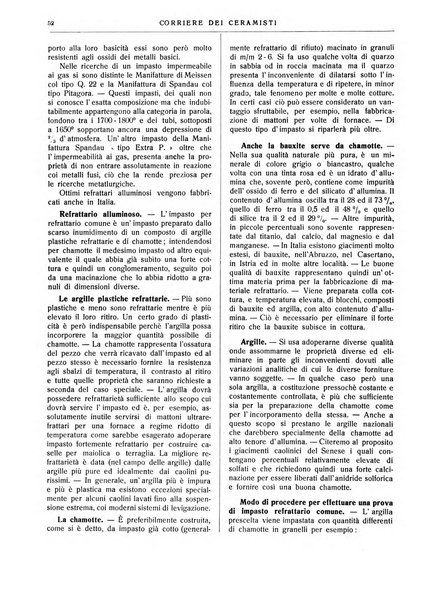 Corriere dei ceramisti rivista tecnica delle industrie ceramiche