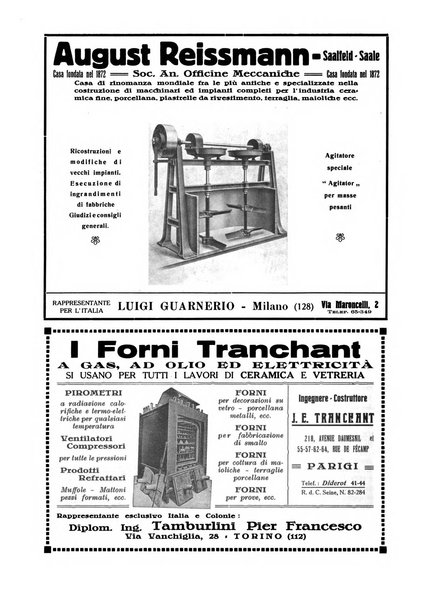 Corriere dei ceramisti rivista tecnica delle industrie ceramiche