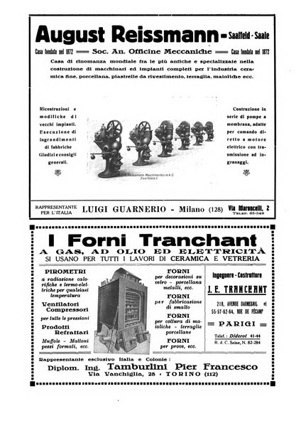 Corriere dei ceramisti rivista tecnica delle industrie ceramiche