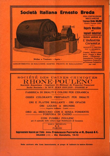 Corriere dei ceramisti rivista tecnica delle industrie ceramiche