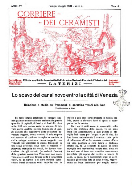 Corriere dei ceramisti rivista tecnica delle industrie ceramiche