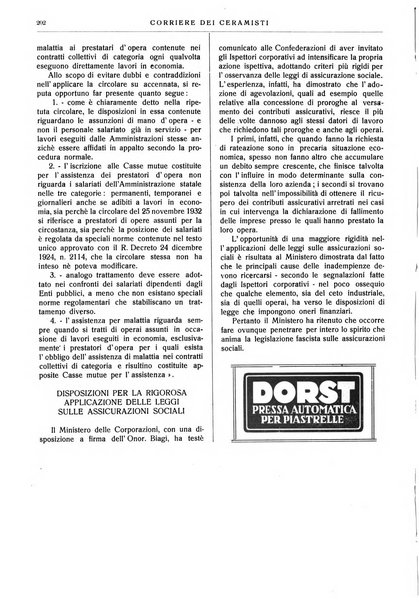 Corriere dei ceramisti rivista tecnica delle industrie ceramiche