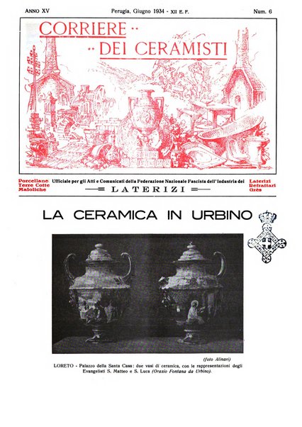 Corriere dei ceramisti rivista tecnica delle industrie ceramiche