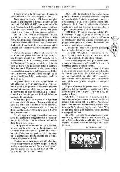 Corriere dei ceramisti rivista tecnica delle industrie ceramiche