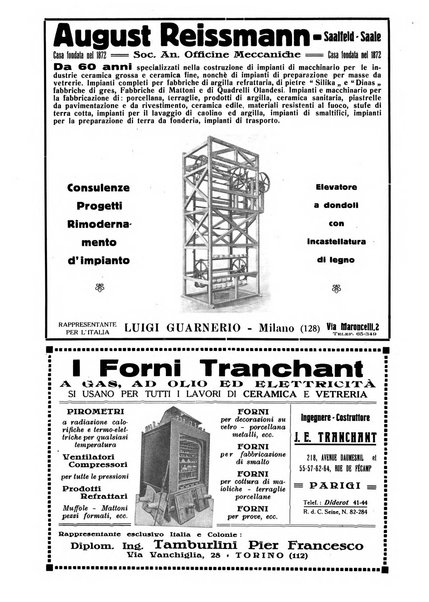 Corriere dei ceramisti rivista tecnica delle industrie ceramiche