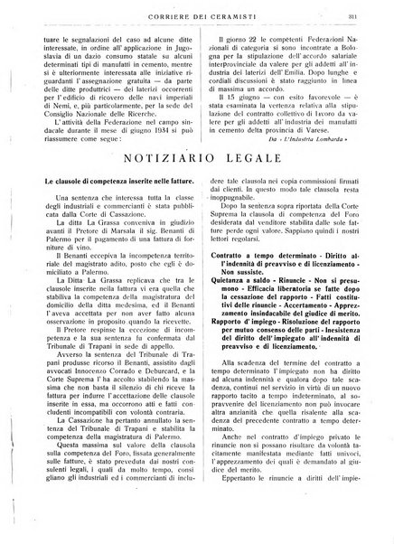 Corriere dei ceramisti rivista tecnica delle industrie ceramiche