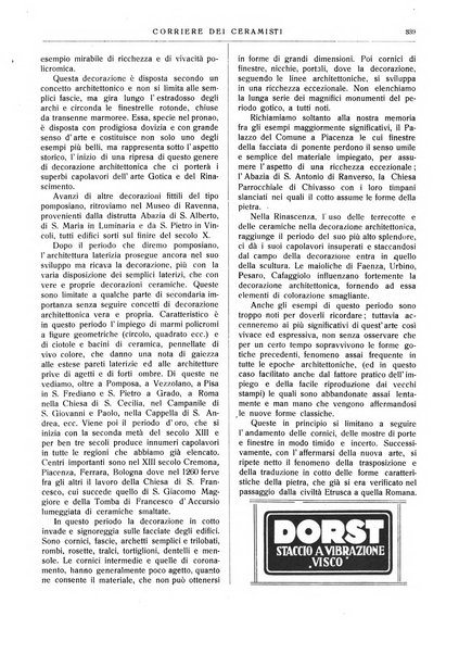 Corriere dei ceramisti rivista tecnica delle industrie ceramiche