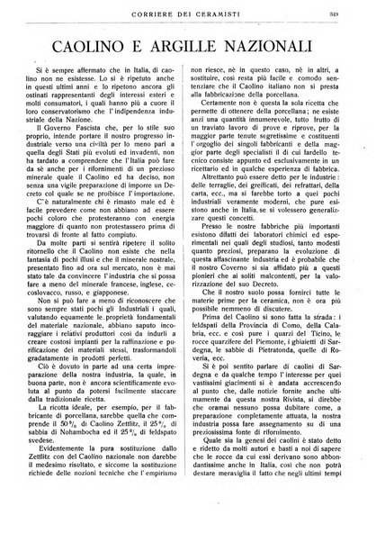 Corriere dei ceramisti rivista tecnica delle industrie ceramiche