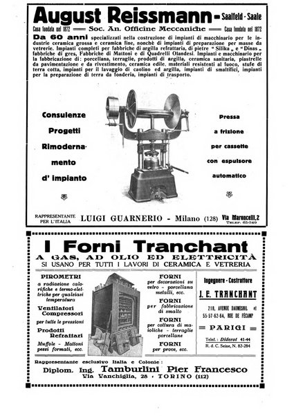 Corriere dei ceramisti rivista tecnica delle industrie ceramiche