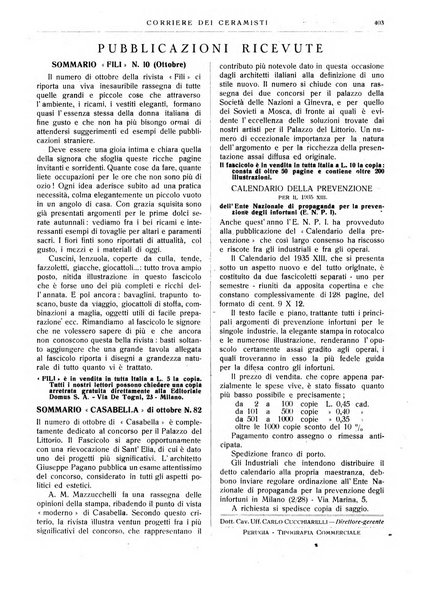 Corriere dei ceramisti rivista tecnica delle industrie ceramiche