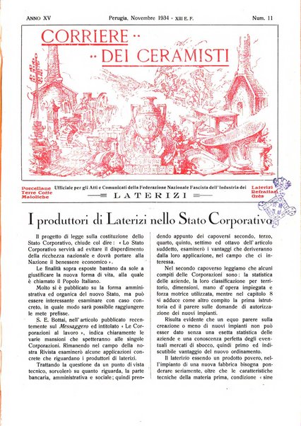 Corriere dei ceramisti rivista tecnica delle industrie ceramiche