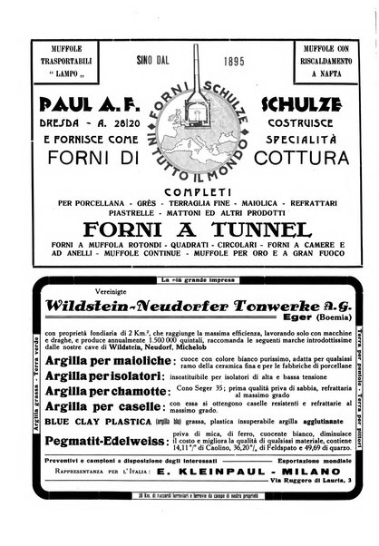 Corriere dei ceramisti rivista tecnica delle industrie ceramiche