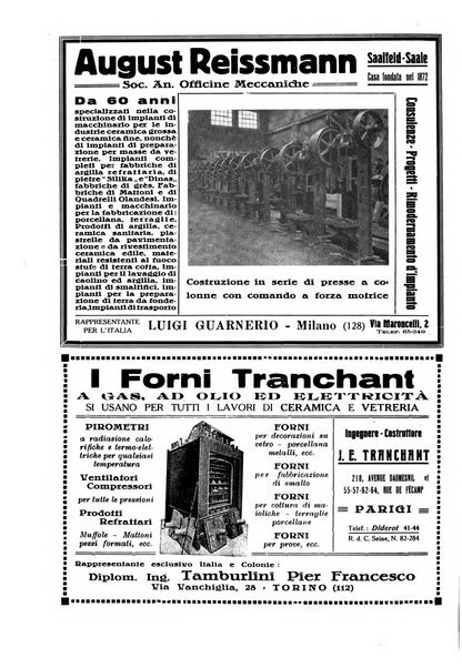 Corriere dei ceramisti rivista tecnica delle industrie ceramiche