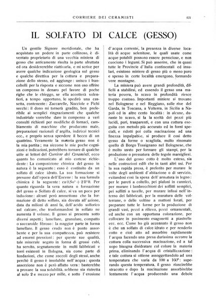 Corriere dei ceramisti rivista tecnica delle industrie ceramiche