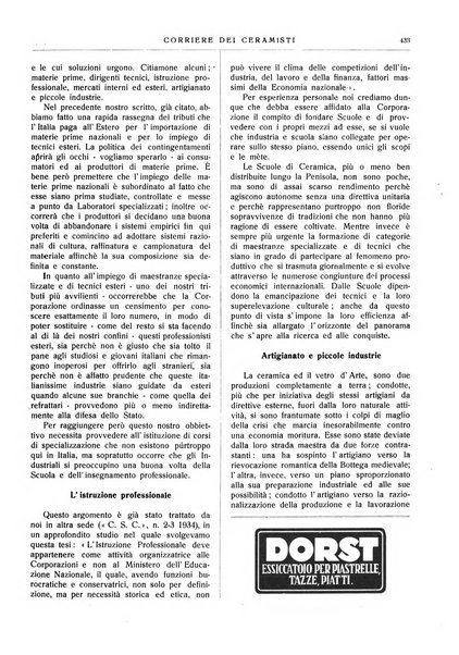 Corriere dei ceramisti rivista tecnica delle industrie ceramiche