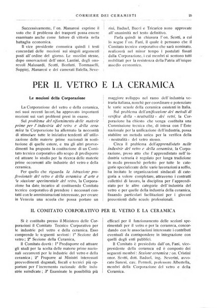 Corriere dei ceramisti rivista tecnica delle industrie ceramiche