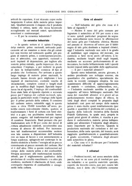 Corriere dei ceramisti rivista tecnica delle industrie ceramiche