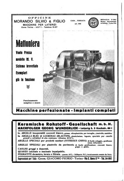 Corriere dei ceramisti rivista tecnica delle industrie ceramiche