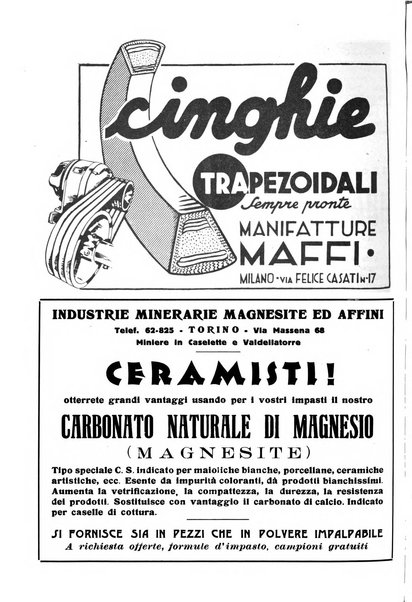 Corriere dei ceramisti rivista tecnica delle industrie ceramiche