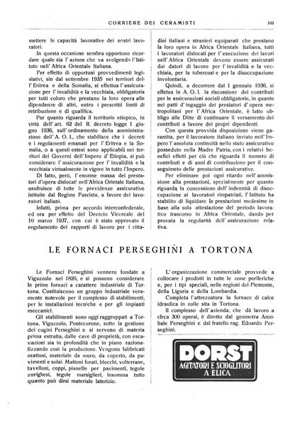 Corriere dei ceramisti rivista tecnica delle industrie ceramiche