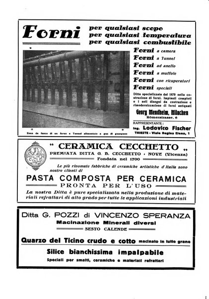 Corriere dei ceramisti rivista tecnica delle industrie ceramiche