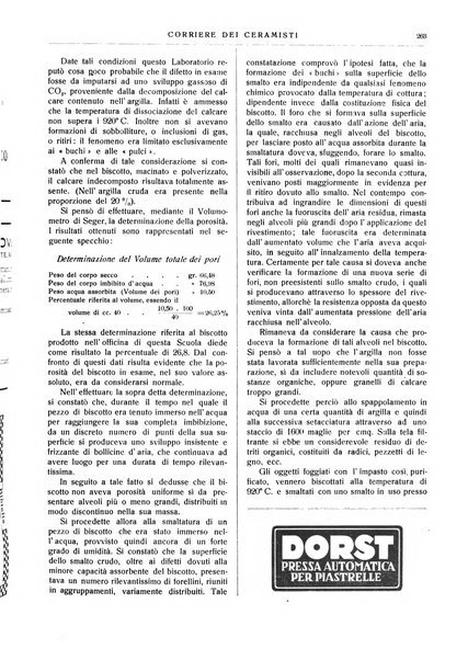 Corriere dei ceramisti rivista tecnica delle industrie ceramiche