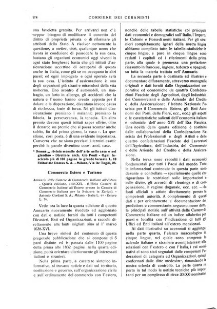 Corriere dei ceramisti rivista tecnica delle industrie ceramiche