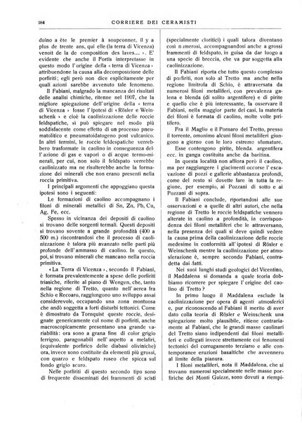 Corriere dei ceramisti rivista tecnica delle industrie ceramiche