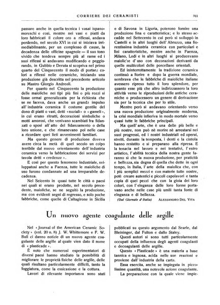 Corriere dei ceramisti rivista tecnica delle industrie ceramiche