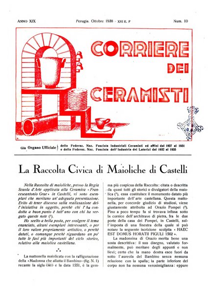 Corriere dei ceramisti rivista tecnica delle industrie ceramiche