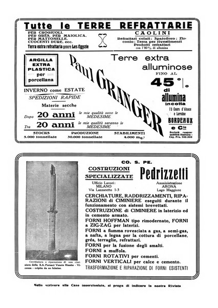 Corriere dei ceramisti rivista tecnica delle industrie ceramiche