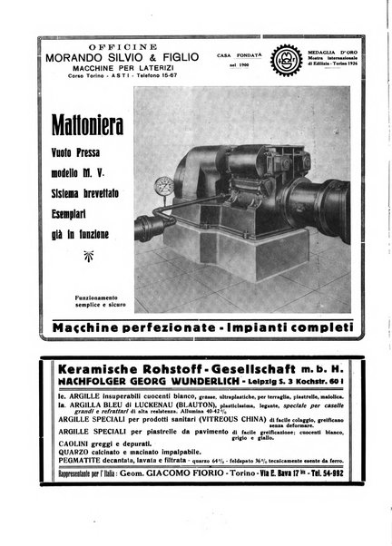 Corriere dei ceramisti rivista tecnica delle industrie ceramiche