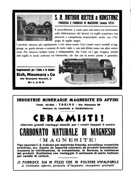 Corriere dei ceramisti rivista tecnica delle industrie ceramiche