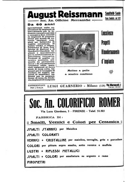 Corriere dei ceramisti rivista tecnica delle industrie ceramiche