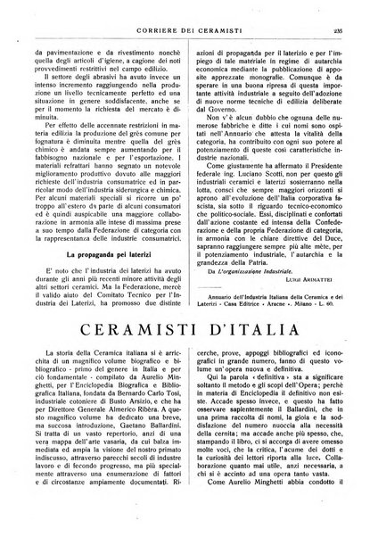 Corriere dei ceramisti rivista tecnica delle industrie ceramiche