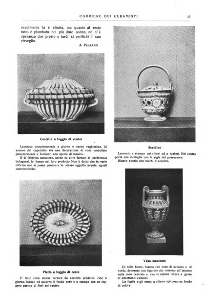 Corriere dei ceramisti rivista tecnica delle industrie ceramiche