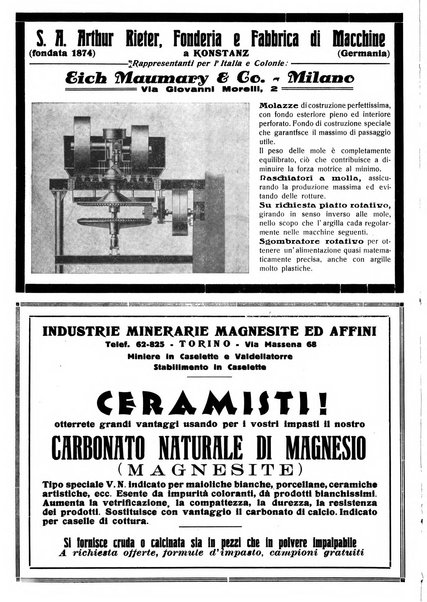 Corriere dei ceramisti rivista tecnica delle industrie ceramiche