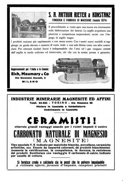 Corriere dei ceramisti rivista tecnica delle industrie ceramiche