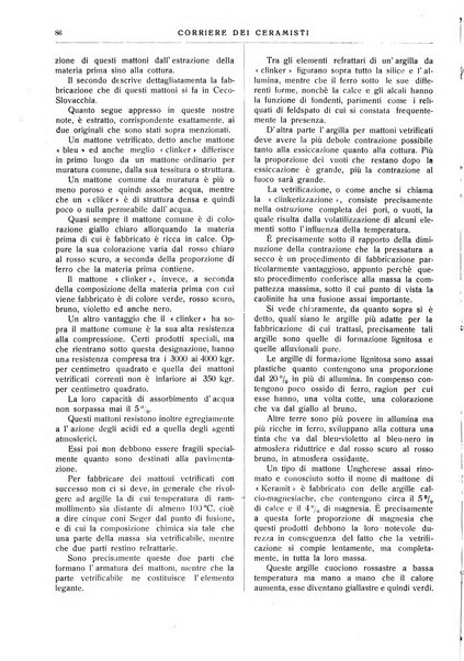 Corriere dei ceramisti rivista tecnica delle industrie ceramiche