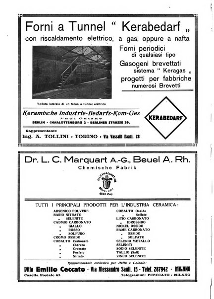 Corriere dei ceramisti rivista tecnica delle industrie ceramiche