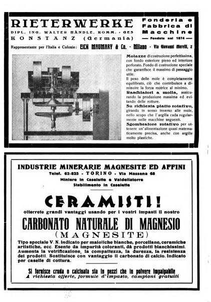 Corriere dei ceramisti rivista tecnica delle industrie ceramiche