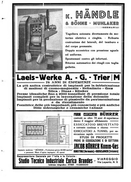 Corriere dei ceramisti rivista tecnica delle industrie ceramiche