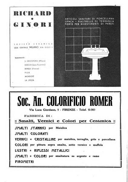 Corriere dei ceramisti rivista tecnica delle industrie ceramiche