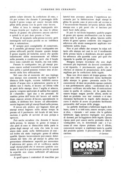 Corriere dei ceramisti rivista tecnica delle industrie ceramiche