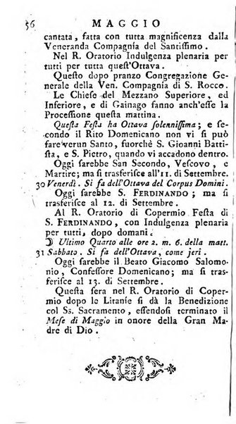 Diario di Colorno per l'anno 1777.[-1802.] nel quale trovansi segnate tutte le funzioni ecclesiastiche e tutte le indulgenze, oltre alla dichiarazione di varie cose necessarie, dilettevoli ed utili agli abitanti di Colorno a cui comodo, e uantaggio principalmente è stato composto