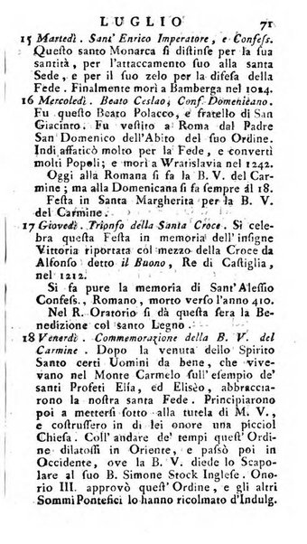 Diario di Colorno per l'anno 1777.[-1802.] nel quale trovansi segnate tutte le funzioni ecclesiastiche e tutte le indulgenze, oltre alla dichiarazione di varie cose necessarie, dilettevoli ed utili agli abitanti di Colorno a cui comodo, e uantaggio principalmente è stato composto