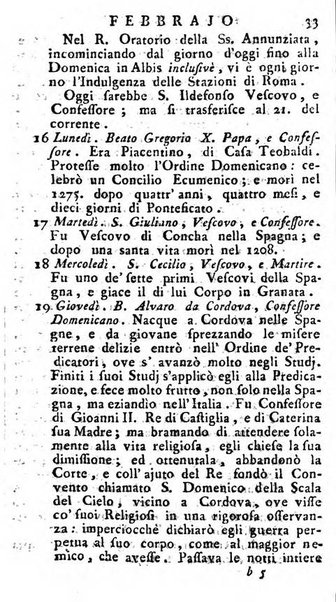 Diario di Colorno per l'anno 1777.[-1802.] nel quale trovansi segnate tutte le funzioni ecclesiastiche e tutte le indulgenze, oltre alla dichiarazione di varie cose necessarie, dilettevoli ed utili agli abitanti di Colorno a cui comodo, e uantaggio principalmente è stato composto