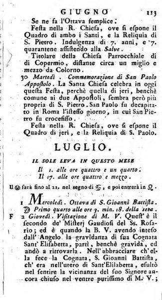 Diario di Colorno per l'anno 1777.[-1802.] nel quale trovansi segnate tutte le funzioni ecclesiastiche e tutte le indulgenze, oltre alla dichiarazione di varie cose necessarie, dilettevoli ed utili agli abitanti di Colorno a cui comodo, e uantaggio principalmente è stato composto