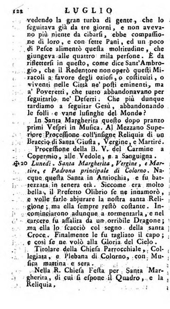 Diario di Colorno per l'anno 1777.[-1802.] nel quale trovansi segnate tutte le funzioni ecclesiastiche e tutte le indulgenze, oltre alla dichiarazione di varie cose necessarie, dilettevoli ed utili agli abitanti di Colorno a cui comodo, e uantaggio principalmente è stato composto