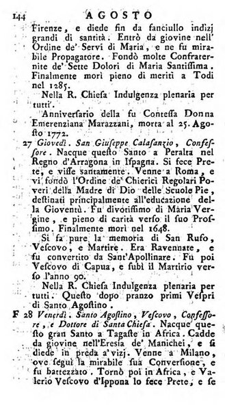 Diario di Colorno per l'anno 1777.[-1802.] nel quale trovansi segnate tutte le funzioni ecclesiastiche e tutte le indulgenze, oltre alla dichiarazione di varie cose necessarie, dilettevoli ed utili agli abitanti di Colorno a cui comodo, e uantaggio principalmente è stato composto